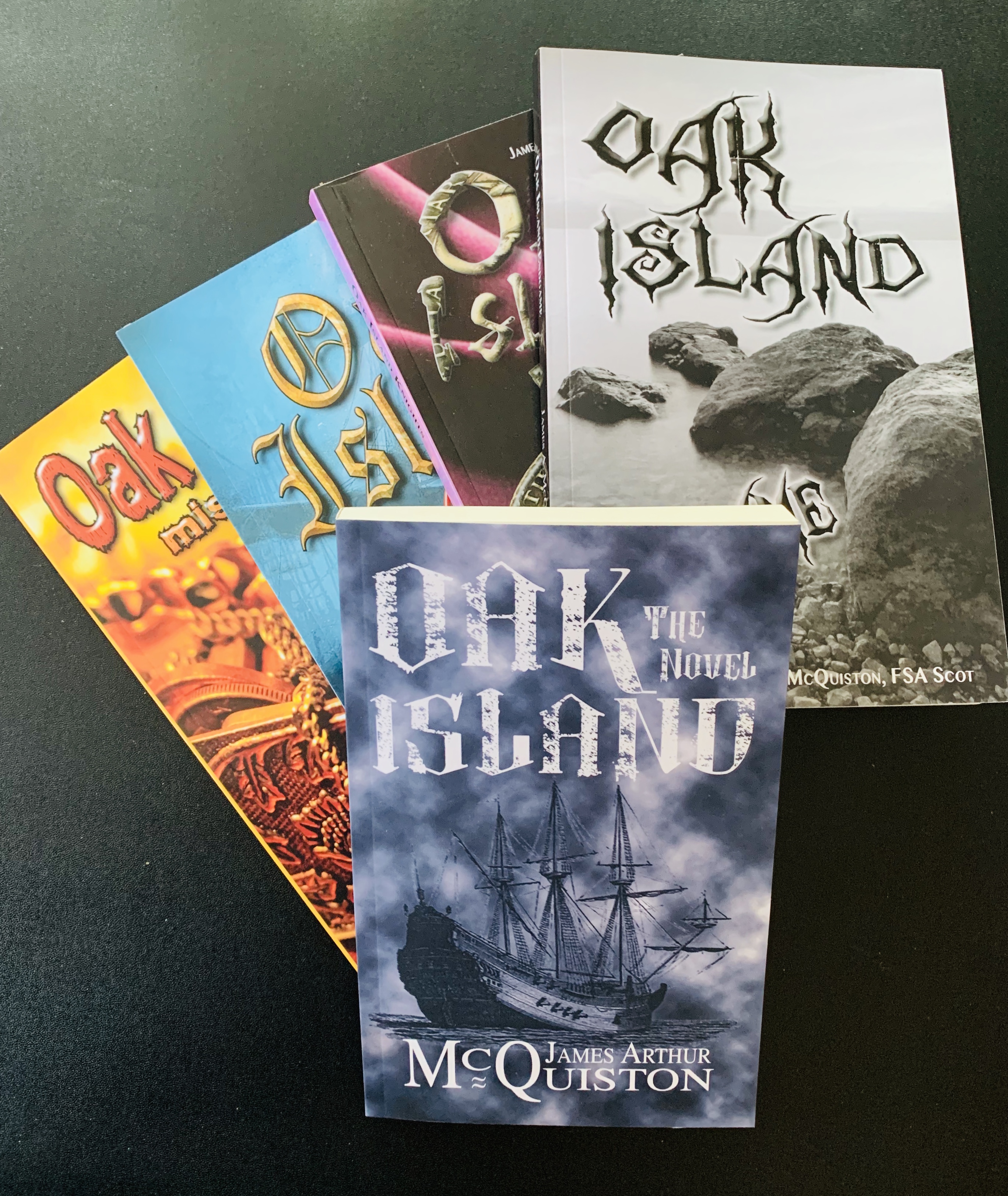 Oak Island - James McQuiston books